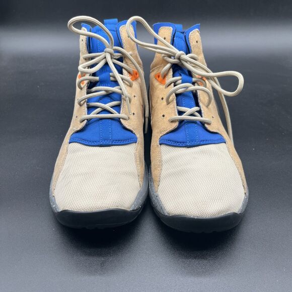 Nike Koth Ultra Mid 749484 224 Mens Shoes Boots Trainers Leather Brown Size 8 41 - Picture 5 of 12